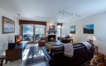 Example Photos - Living Room, Fireplace, TV, Balcony